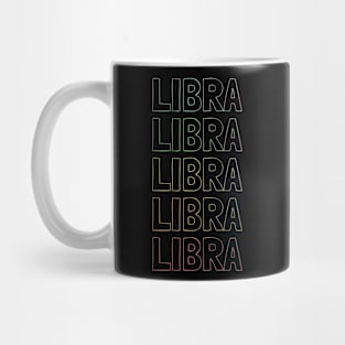 Libra Zodiac Pattern Mug